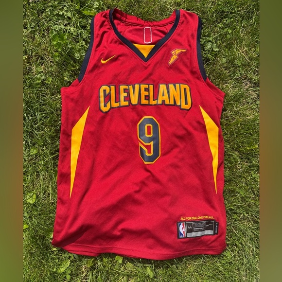 Nike Cleveland Jersey Red and Yellow - Picture 1 of 6